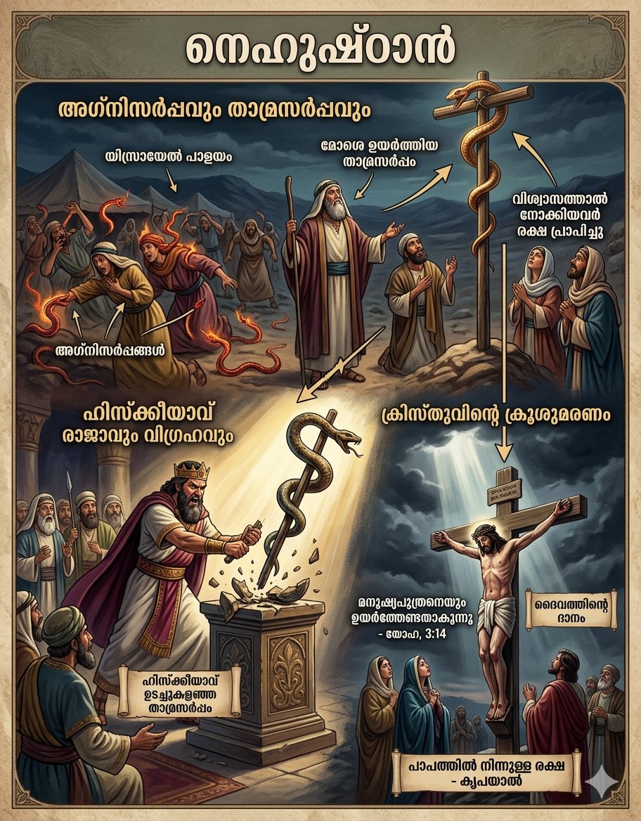 നെഹുഷ്ഠാൻ, താമ്രസർപ്പം
